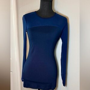 Anatomie NWT Navy Long Sleeve Top